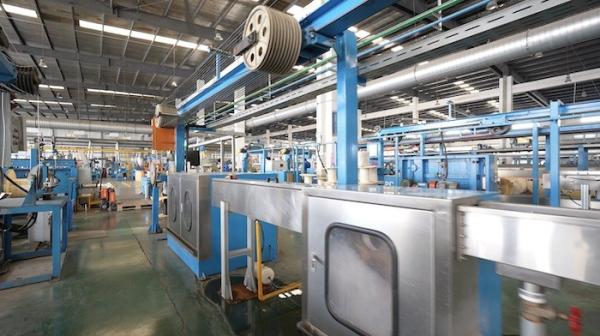 Línea de extrusión de un solo paso para la producción de hilos fotovoltaicos  200 m/min