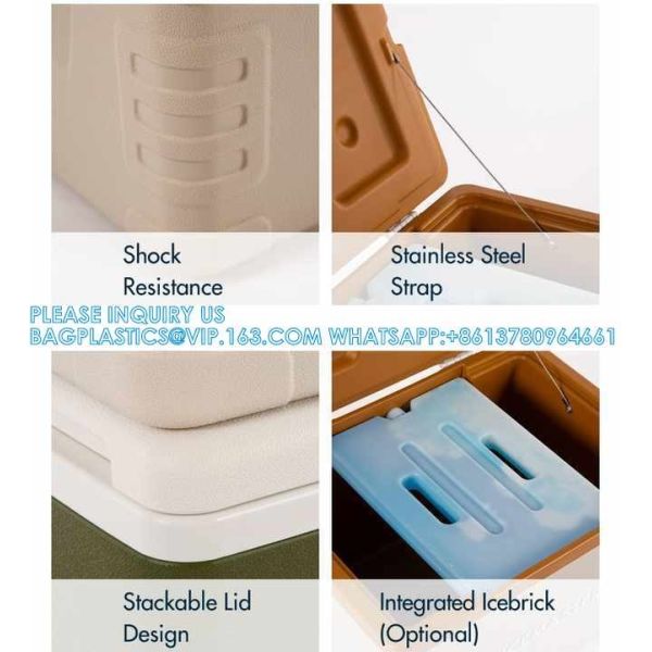 30L 50L 65L 70L 85L 120L PU Foaming Ice Cooler Box Picnic Medical Transport Vaccine Large Picnic Fishing Cooler Box