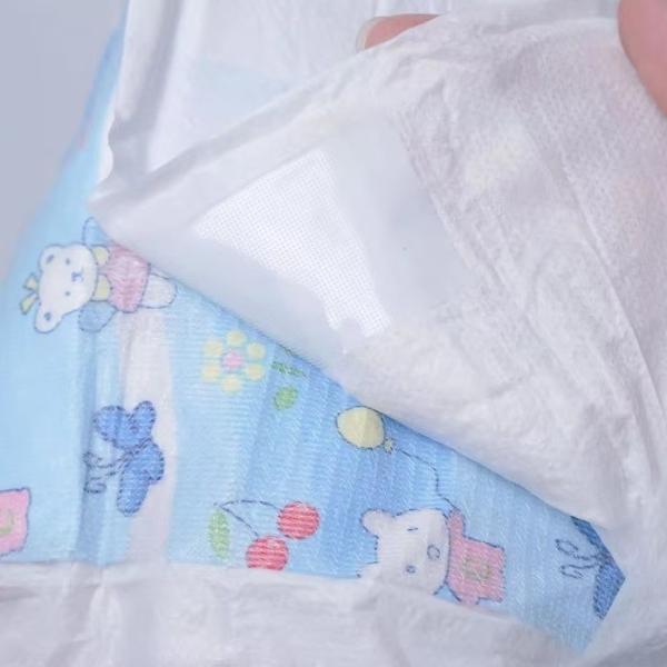 Plain Woven Disposable Puppy Diapers Leak Proof Disposable Cat Nappies OEM Packing