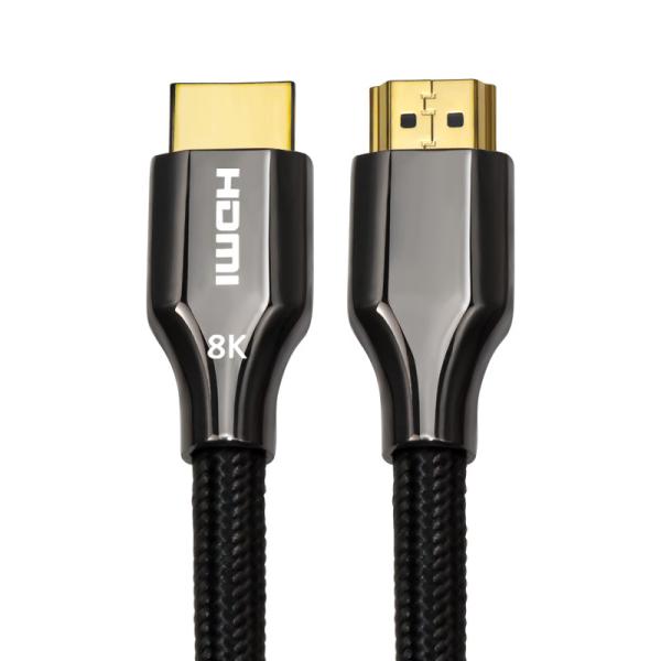 Zinc Alloy 60HZ COPPER 3d 8K Hdmi  Cable Male To Male