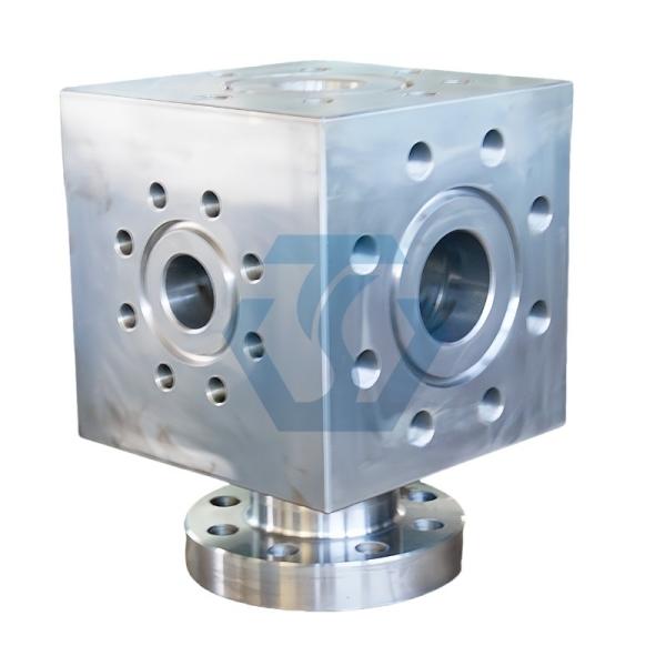 API 7K Oil Drilling Mud Pump Spare Parts Fluid End Module Valve Box And Hydraulic Cylinder