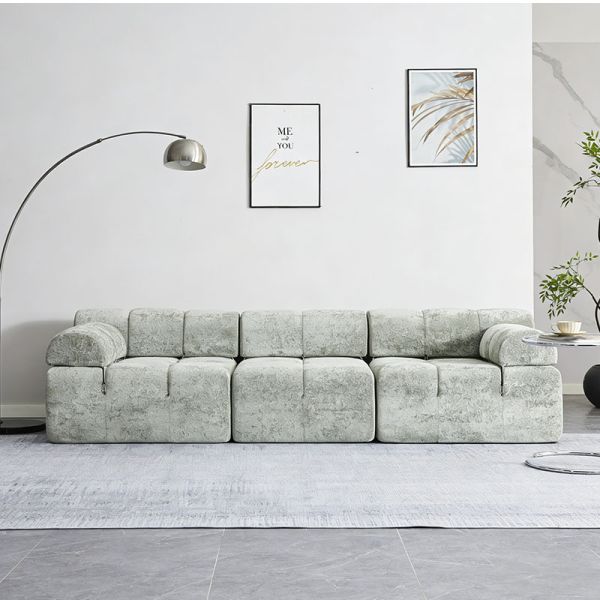Modern Living Room Furniture Set Convertible Couch Bed Sectional Sofa Wholesale Foam Compression