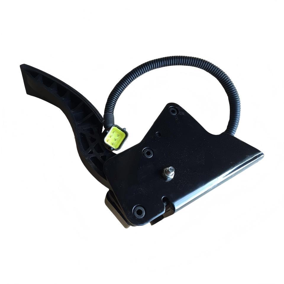 DZ97189570286 Heavy Truck Electronic Gas Pedal Complete Assembly Hollow Lightweight Pedal Arm With Corrugated Protective Cable And Direct Plug Connector For Original Replacement