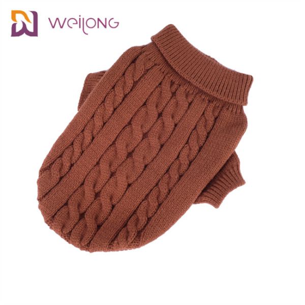 Кабель шеи черепахи вяжет обмундирования свитера собаки для котов собак