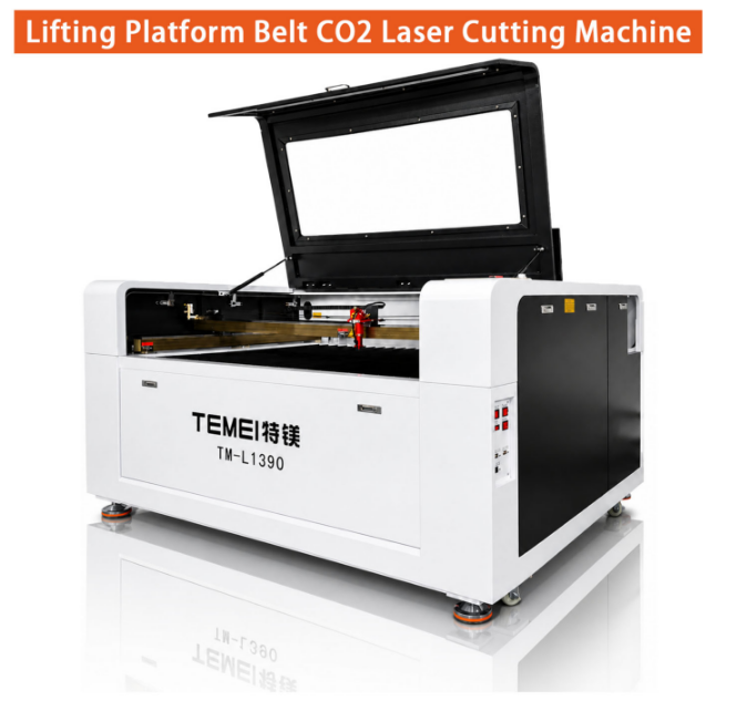1390 CO2 Laser Tube Cutting Machine 150W-300W Laser Cutting Machine Water Cooling