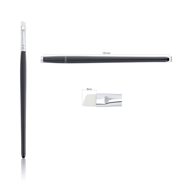 Custom Logo PBT Hair Cream Eyeshadow Brush Kit 6PCS Soft Bristles