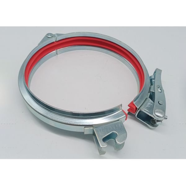 Round Ring Ventilate 140MM Airtight Galvanized Repair Clamp