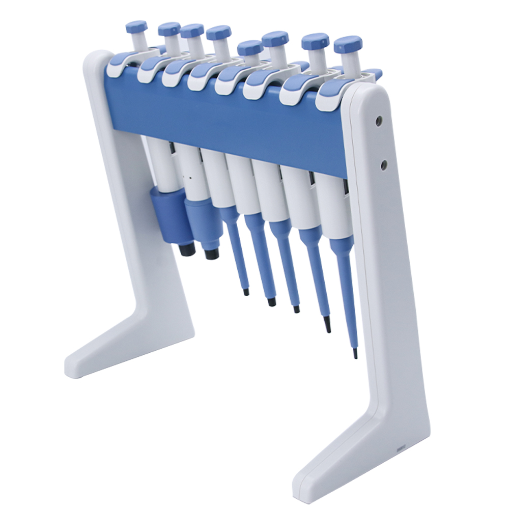 Adjustable Plastic Laboratory Pipette Stand Rack Linear Pipette Holder with High Visibility