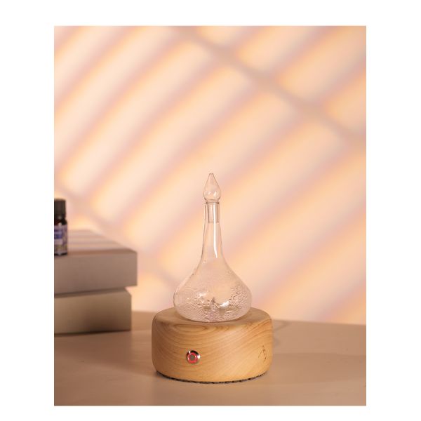 Customized Size Real Wood Essential Oil Diffuser Waterless High End For Hotels