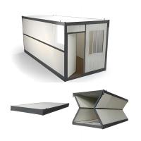 中国ブランド カスタマイズされたモジュール型小型住宅 折りたたむ式 プリファブリック モバイルホーム コンテナ住宅