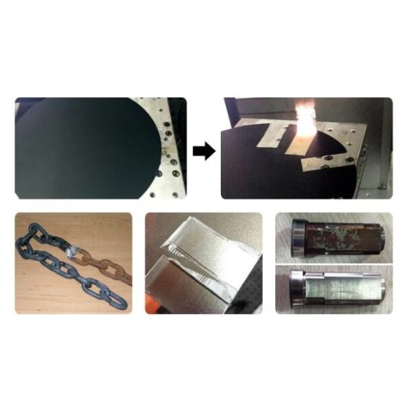 Rust Removal Oil Painting Coating Cleaning Laser Cleaning Equipment 50W 100W 500W