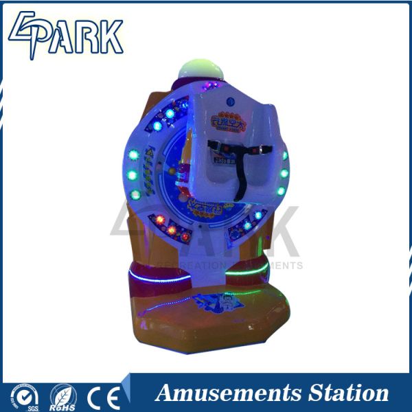 Amusement Park Newest Kids Coin Operated Game Machine Space Travel Kiddie Ride