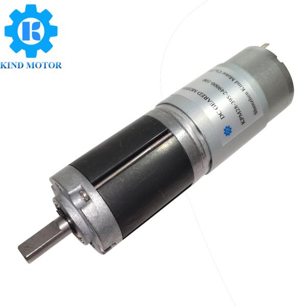 28mm Low Speed 5v 6v 9v 12v 24v Metal Planetary Gearbox Geared Dc Brush  Motor