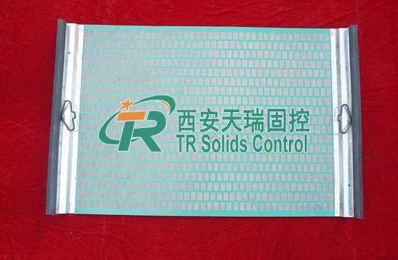 Плоский экран прокладки крюка масла & газа сверля для шейкера  PWP, 40-325 сетки, API RP 13C