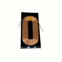 Coil inductive de charge sans fil de cuivre personnalisé avec noyau magnétique ferrite