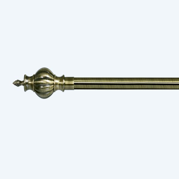 Home Decor Curtain Rod Accessories 22 28 MM Metal Pipes Classic Curtain Rods Sets Cheap Price