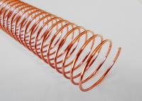 o emperramento espiral do metal do 4:1 do passo de 32mm bobina o único laço galvanizado