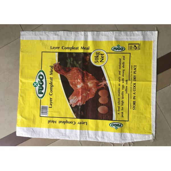 Double Stitching Woven Polypropylene Sacks White Color or Transparent