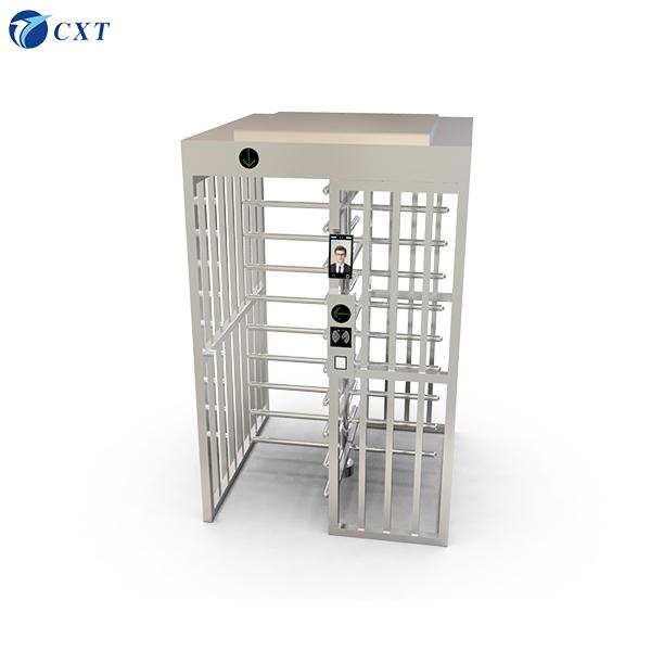 304 Stainless Steel Full Height Turnstile with Brushless Motor and Outdoor Standard for High Security Access Control