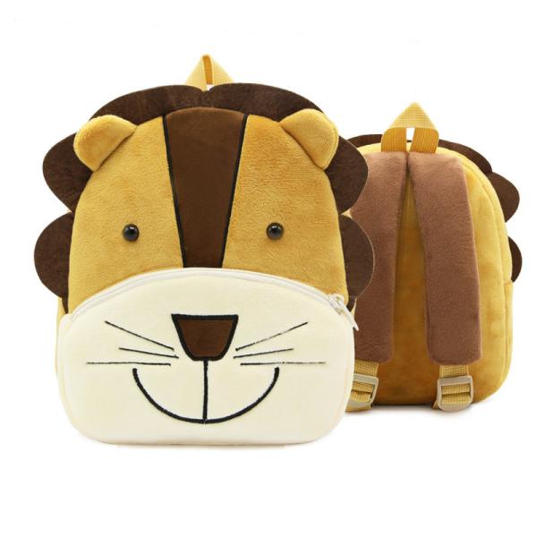 New Cute Cartoon Kids Plush Backpack Toy Mini School Bag Children's Gifts Kindergarten Boy Girl Baby Student Bags Lovely