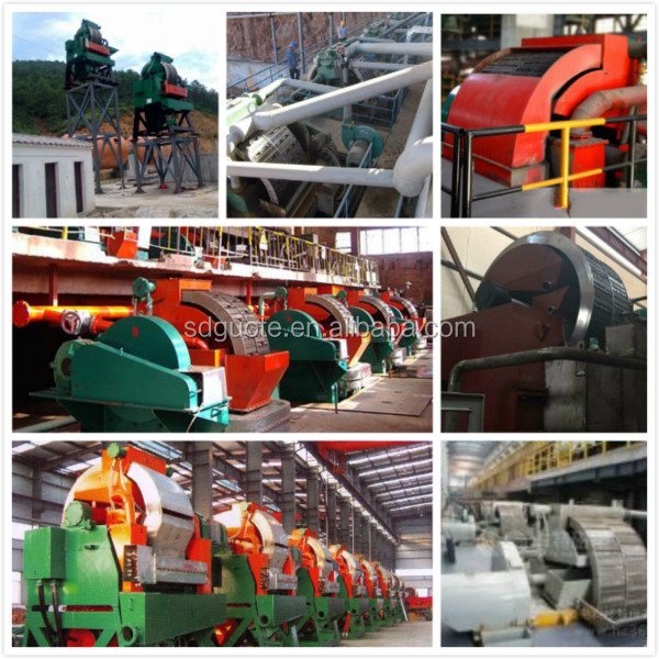 1.4-2.2T Фоновое магнитное поле Магнитный сепаратор высокой интенсивности для очистки фельдспара