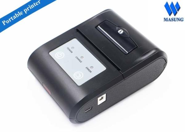 Li-íon 7.4v/1000mah Win8 impressora térmica de 2 polegadas, impressora do recibo da posição do bolso