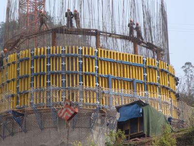 Auto Climbing Formwork (CB-240) used in pouring concrete of piers, high buildings etc