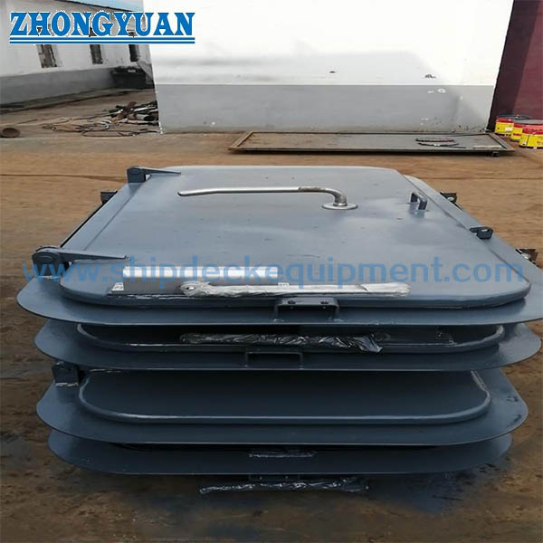 Однорычажное быстрое действие прикрепило на петлях стальной Weathertight оборудовать морского пехотинца двери