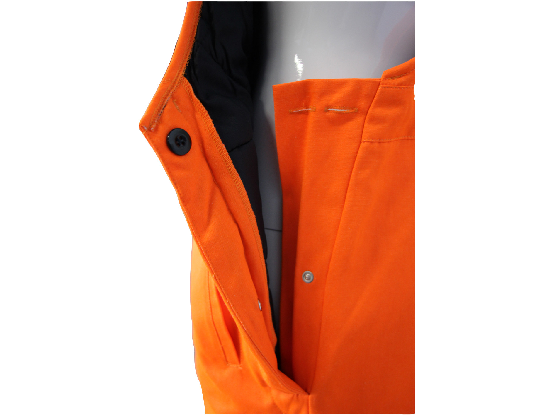 245 GSM CVC 55/45 Hi Bib Vis и прозодежды расчалок с 3M 9910 серебряных отражательных прокладок