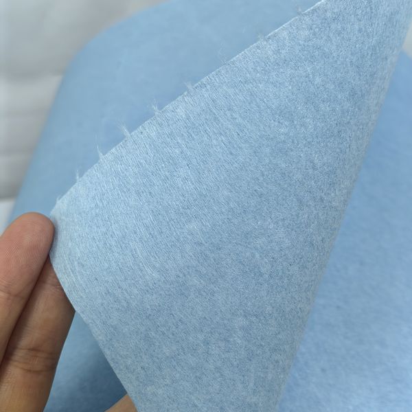 Heavy Duty Non Woven Woodpulp Cellulose Paper Wipe Roll 56gsm 25X37cm