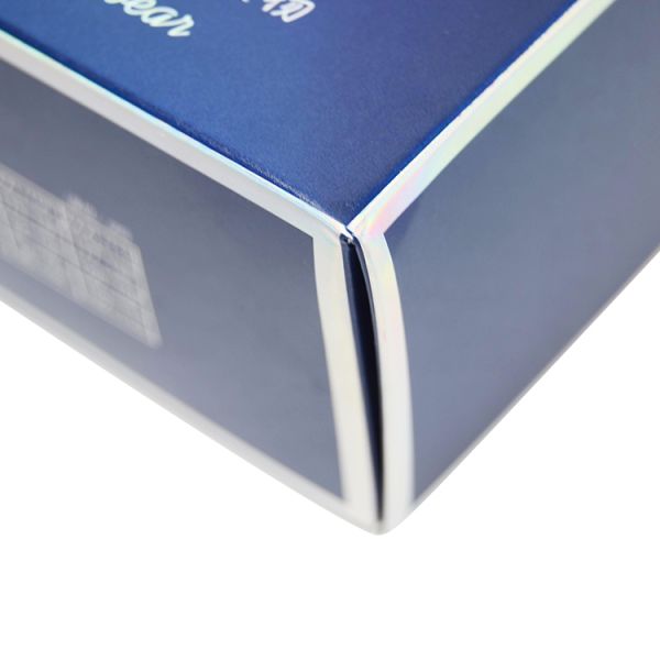 Calcetins para homens impressos Roupas íntimas Embalagem Caixa-presente com janela transparente CMYK Cor Pantone