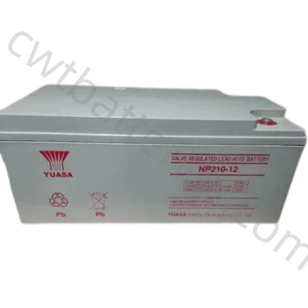 YUASA NP210-12 Sealed Lead Acid VRLA Battery 12V 196Ah Valve Regulated