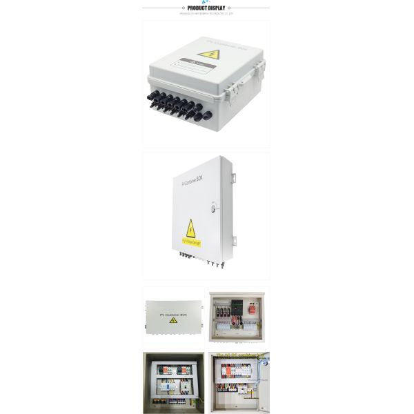 22 in 3out 1000vdc Qibu 1kw 2kw 3kw 5kw 10kw Solar Input Pv Junction Combiner Box Monitoring with Lightning Arreste Connector