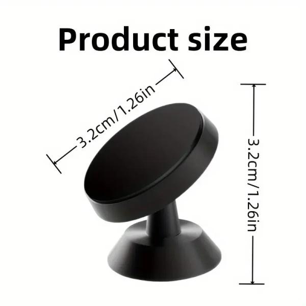 Magnetic Car Phone Holder Dashboard Mobile Phone Holder Stand Magnet Mount Bracket In Car For iPhone Samsung