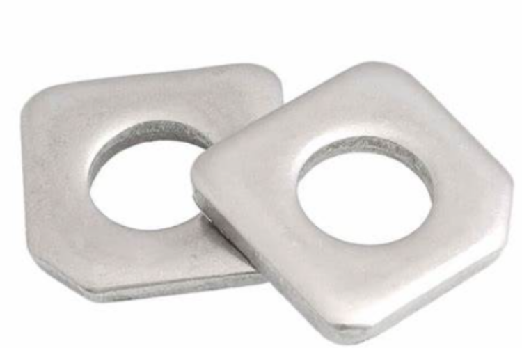 UNF 7/16'' 1/2'' 9/16'' Carbon steel Galvanized square washer Customized Zinc Plating washer