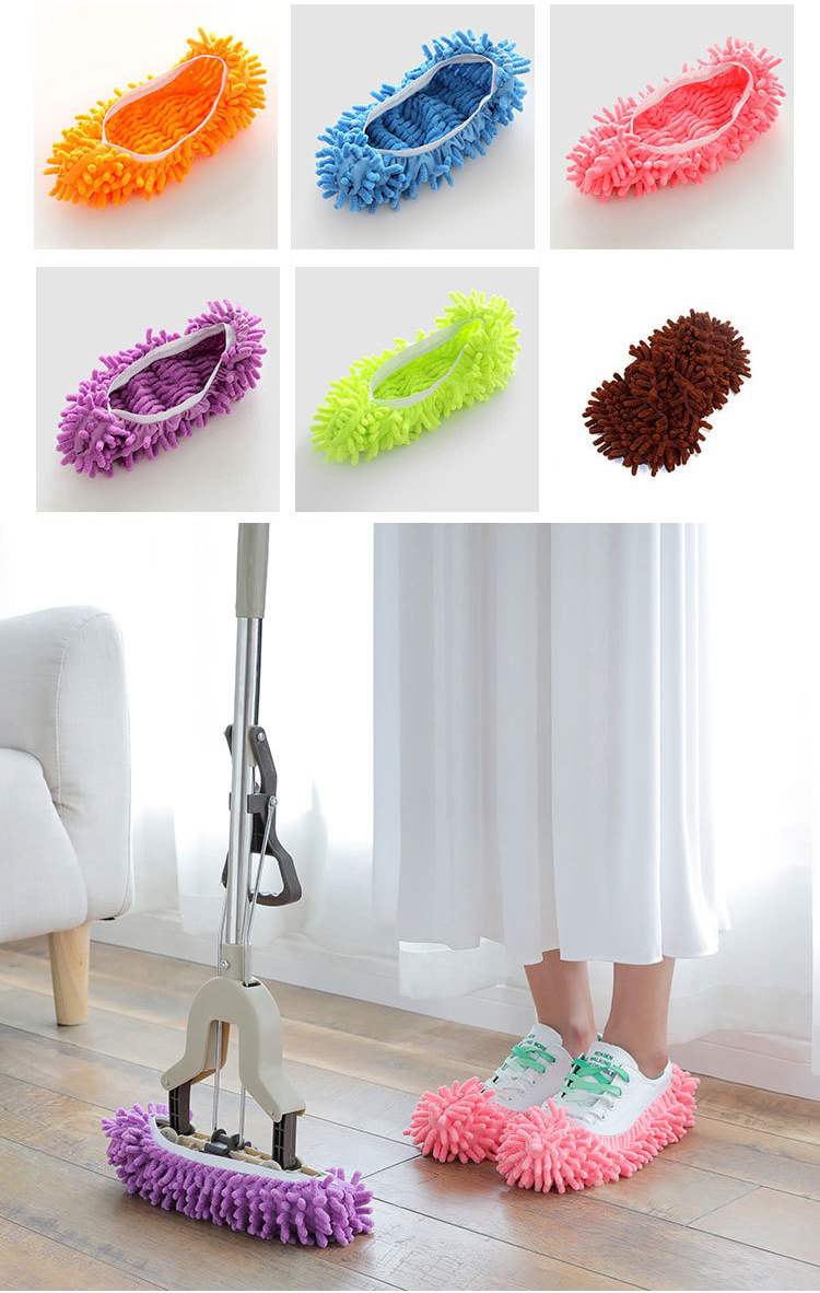 Mop тапочки дома Washsble Microfiber синеля 10 частей