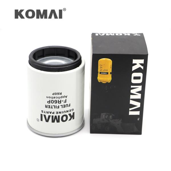 Filtro de combustible diesel de KOMATSU para las máquinas R60T FS19687 de la construcción