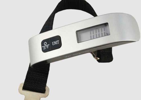 3V CR2032 Battery LCD 50kg Electronic Luggage Scale