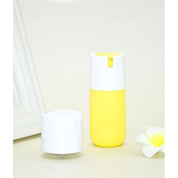 PETG КАК пластиковая безвоздушная упаковка солнцезащитного крема бутылки 30ml 50ml Cosmestic насоса