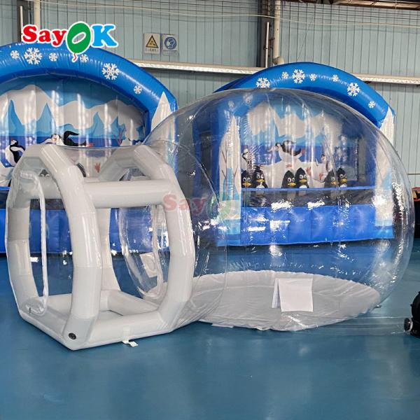Sayok Portable Inflatable Bubble Tent House Blow Up Bubble House For Kids