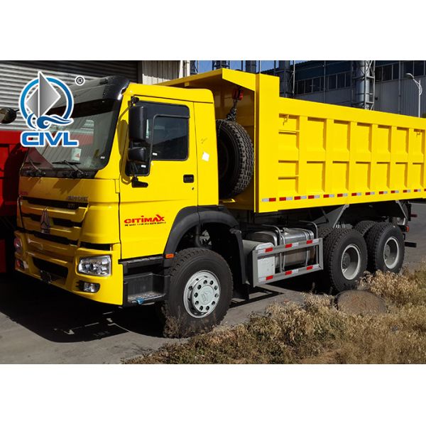 6 x 4 Heavy Duty Dump Truck Sinotruck Howo 371hp 12 wheel Tipper truck 70ton Special Tipper Truck