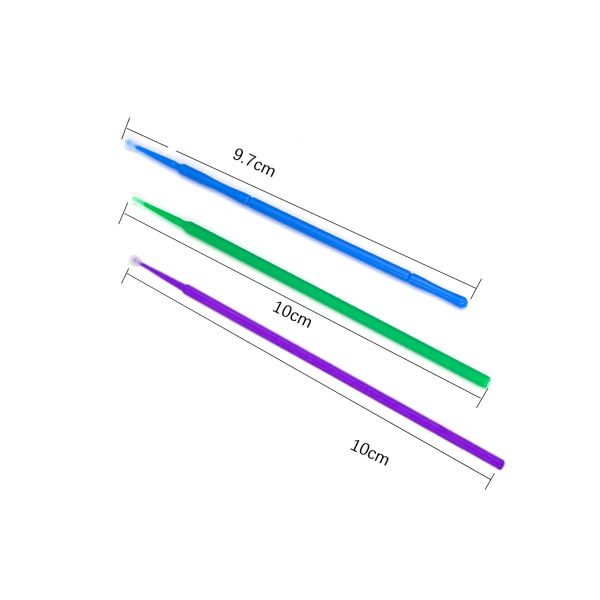 Colle jetable de nettoyage de cil enlevant des outils de tampon de coton de bâton de beauté