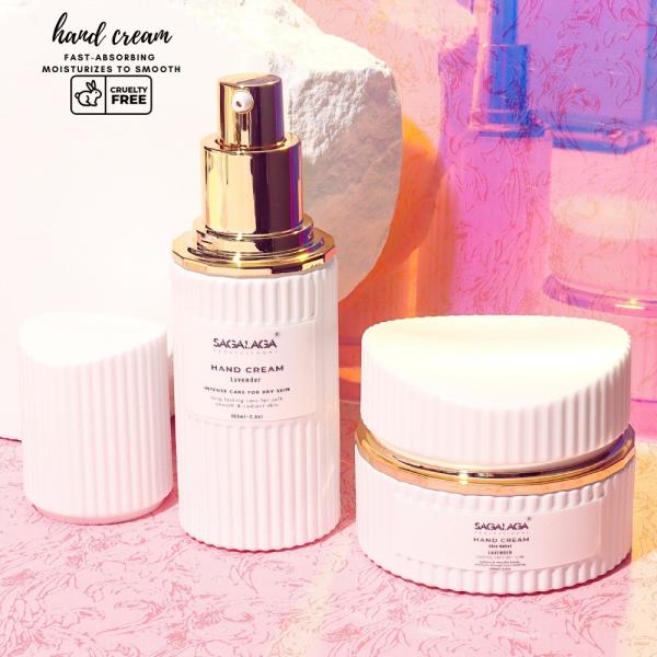 Skin-friendly SAGALAGA Hand Lotion Natural Formula Moisturizing Hand Cream for Dry Hands and Skin Care Products
