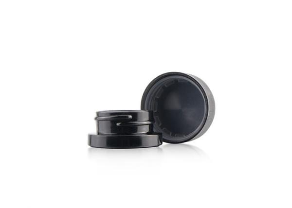 5g 7g Cosmetic Glass Jar With Crc Compression Rotation Cap