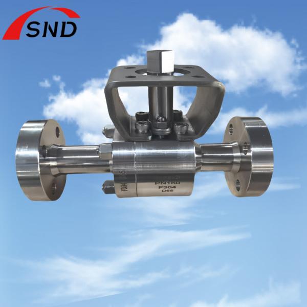 DN25 PN160 304  Steel Ball Valves Lower Temperature D55