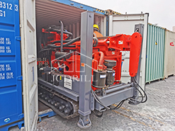 Тип буровая установка Crawler (JCDRILL) Crawler сверлить воздуха скважины 200m гидравлическая