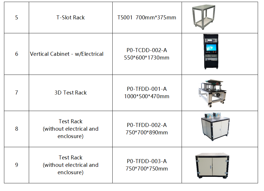 Motor Metal Test Fixture Equipment