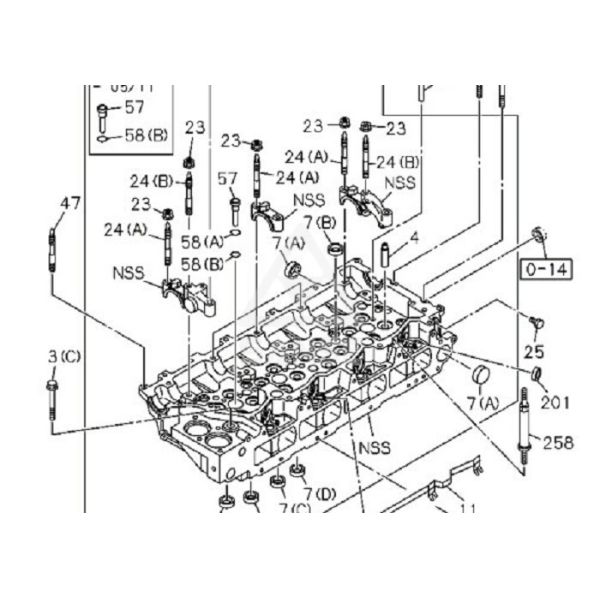 E3304 Diesel Engine Cylinder Head Apply To Excavator , Diesel Engine Parts