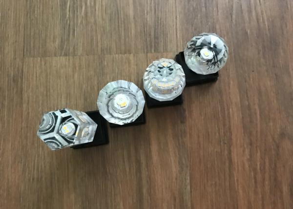 3w 5w Led Screw Candle Bulbs 330 Degree Beam Angle High Light Efficiency