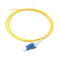 LSZH LC UPC 0,9 mm Assemblages de coussin à fibre optique pour différents types de fibres et options de connecteurs